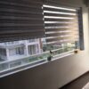 Rèm Cầu Vồng Nâu Tro Thanh Lịch