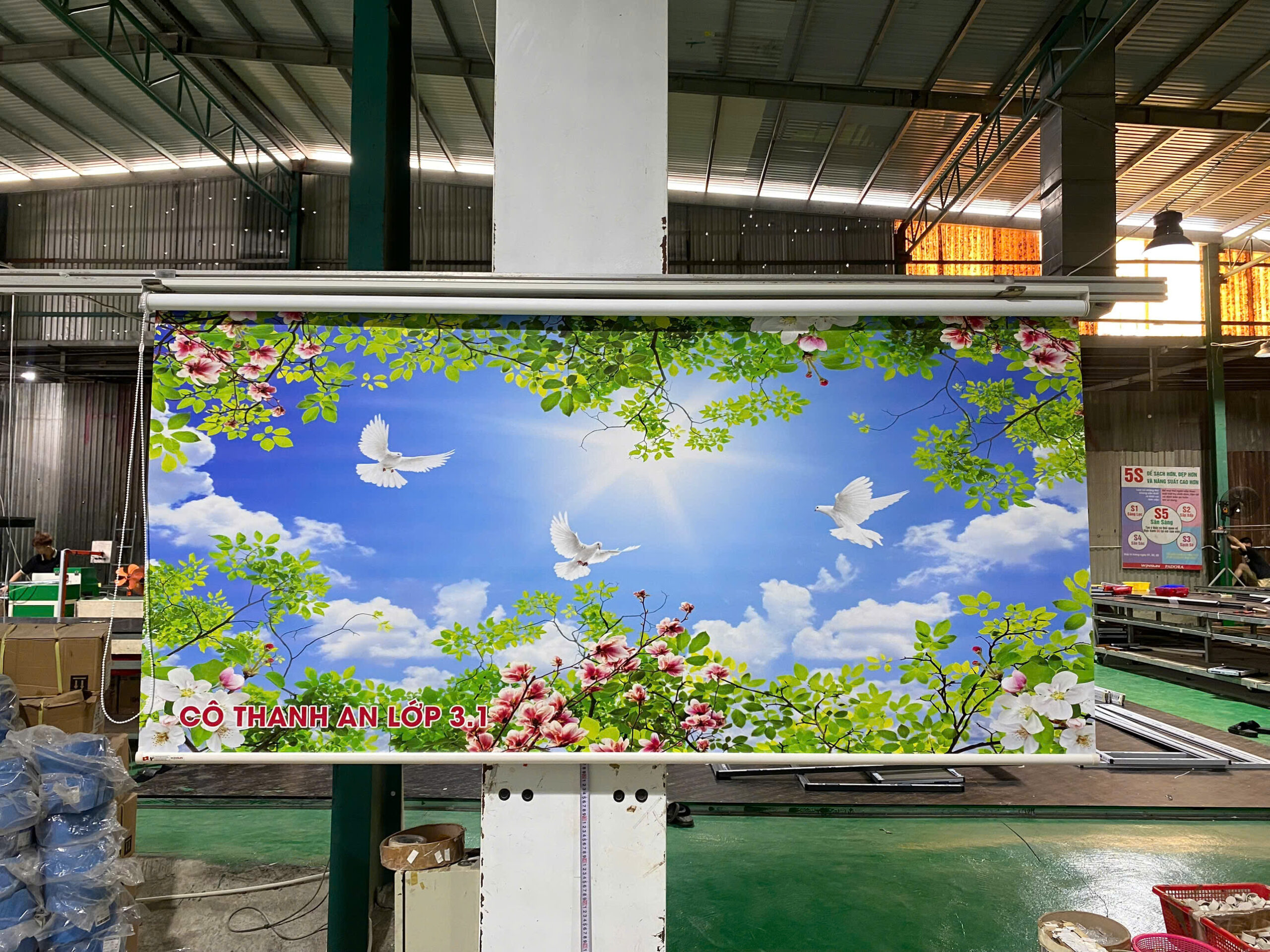 Màn Cuốn In Tranh Phong Cảnh Thiên Nhiên Theo Yêu Cầu - Ảnh 8