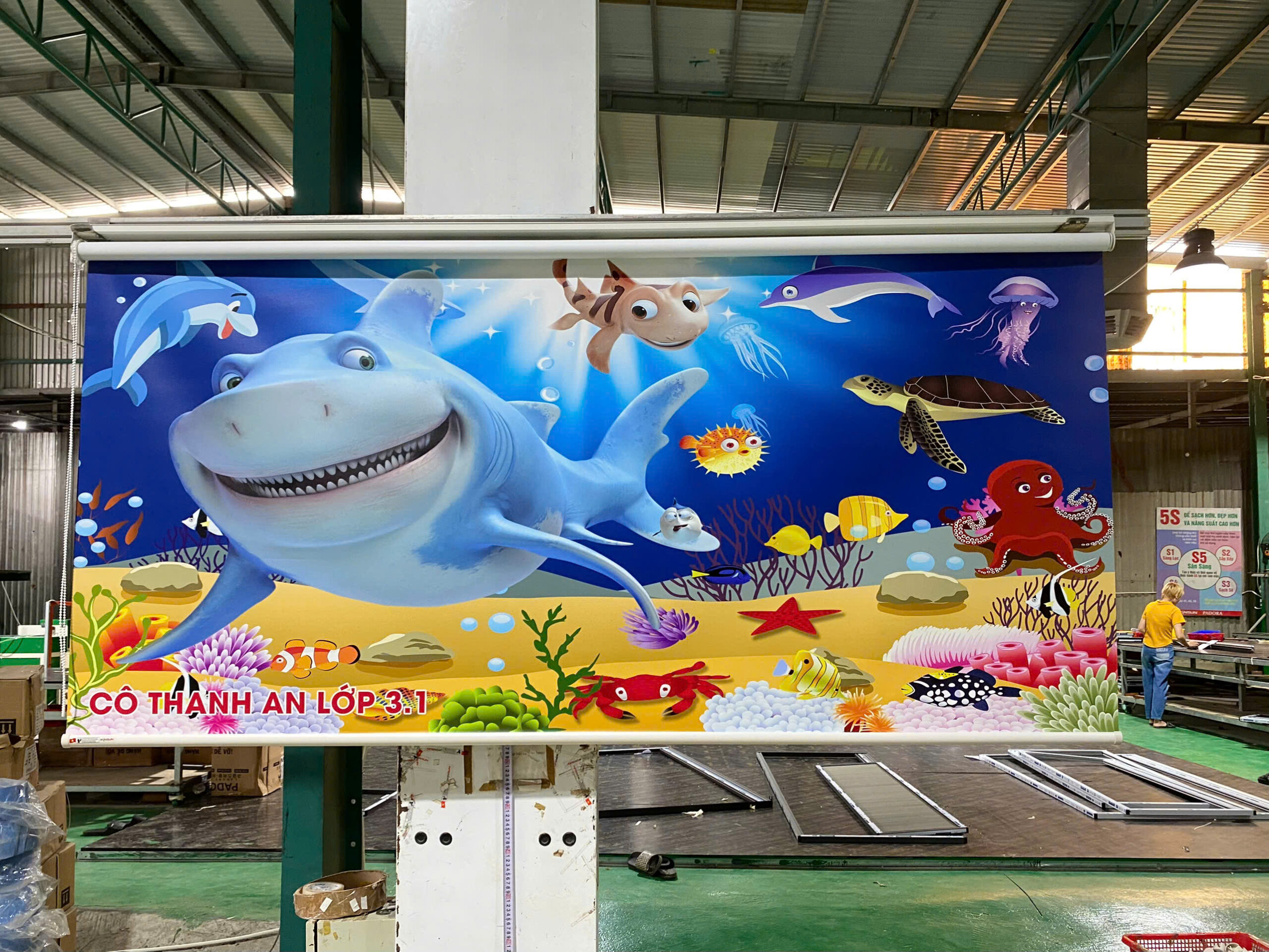 Màn Cuốn In Tranh Phong Cảnh Thiên Nhiên Theo Yêu Cầu - Ảnh 12